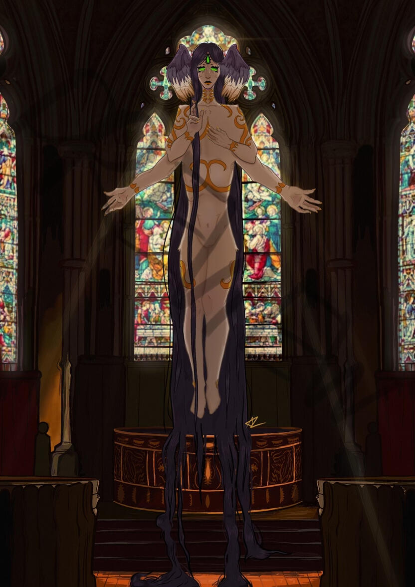 character does not belong to me