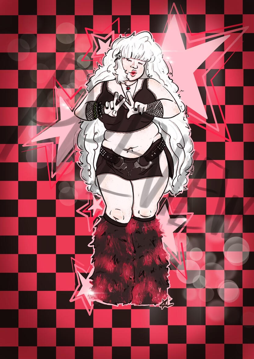 character does not belong to me